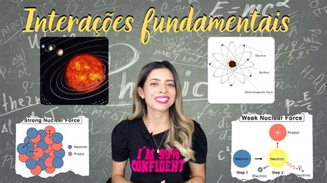 As Quatro Intera Es Fundamentais Da Natureza Youtube