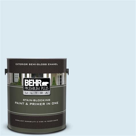 BEHR Premium Plus Ultra 1 Gal 540A 1 Frost Wind Semi Gloss Enamel