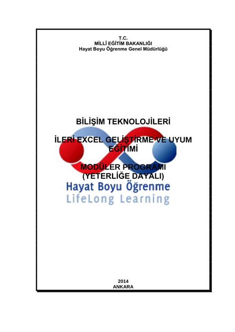 PDF İleri Excel Geliştirme ve Uyum Eğitimi DOKUMEN TIPS