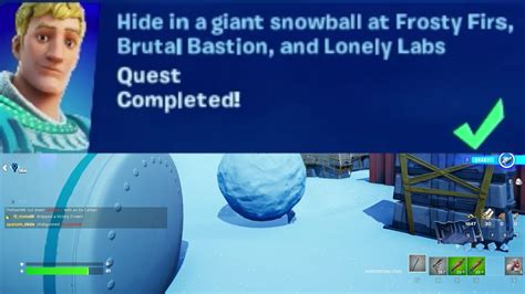 Hide In A Giant Snowball At Frosty Firs Brutal Bastion And Lonely Labs