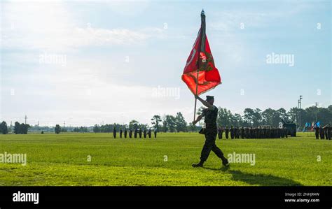 U S Marine Corps Sergeant Major Justin K Bradley With Rd Battalion