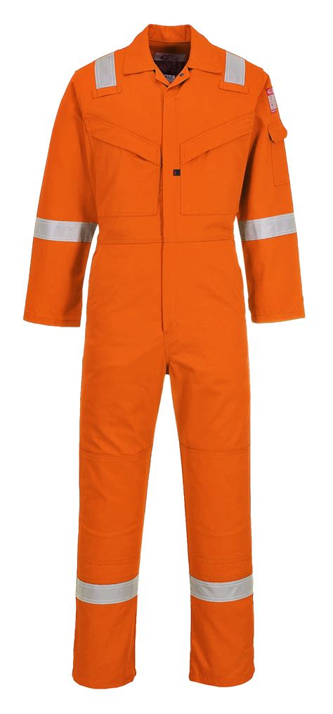 Portwest Ufr21 Fire Resistant Coveralls Reflective — Iwantworkwear