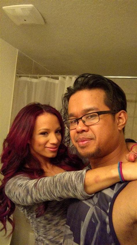 Wwe Superstar Sasha Banks Mercedes Kaestner Varnado And Her Husband