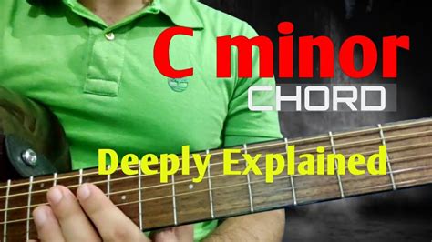 C Minor Chordbeginners Guitar Lessonguitar Chordeasiest Way To Play