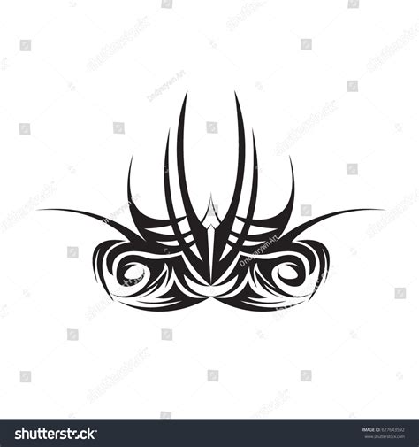 Tribal Tattoo Chest Stock Vector (Royalty Free) 627643592 | Shutterstock