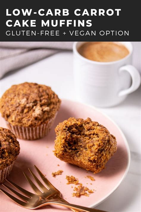 Healthy Carrot Cake Muffins Low Carb Vegan Gluten Free Diabetes Strong