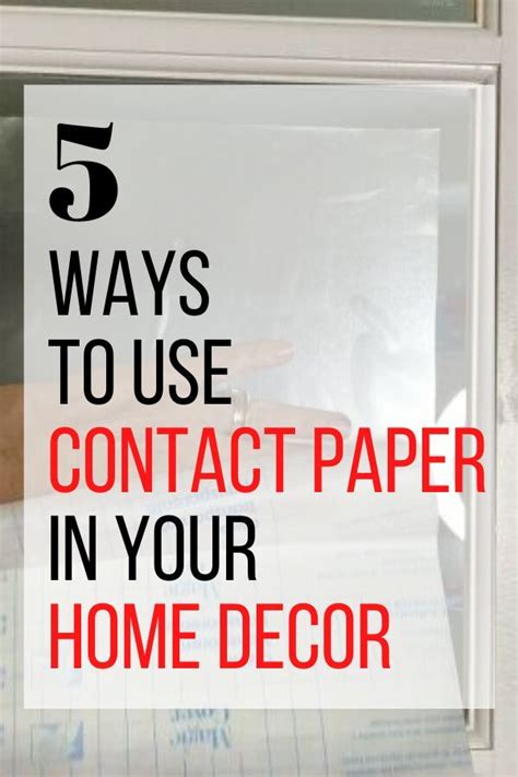 27 Fab Ways To Decorate Your Home With Contact Paper Ideas For Every