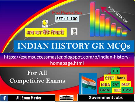 All Exam Master Indian History Gk Mcq Set