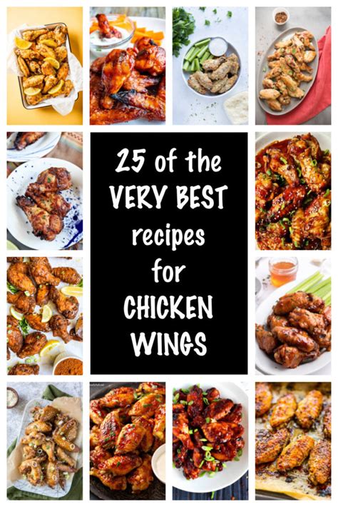 25 Best Recipes for Chicken Wings - Recipes For Holidays