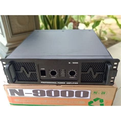 Jual Bok Power Amplifier Tipe N90002 Chanel 3U Box Power 2ch Model Buil