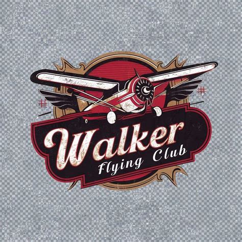 Entry 356 By Nadanheart75 For Vintage Flying Club Logo Design Freelancer