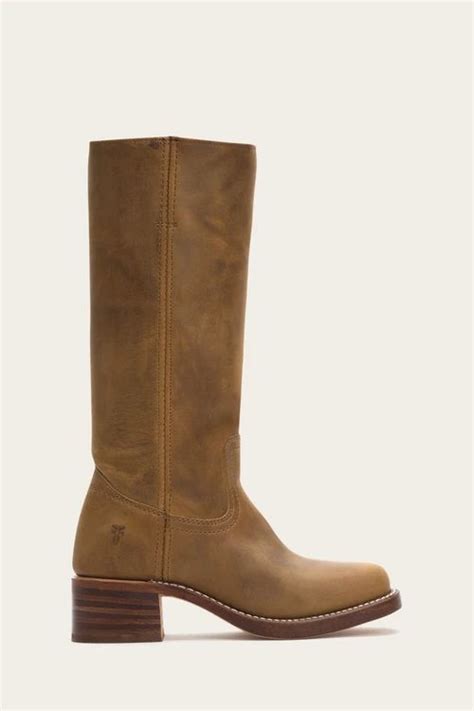 Mid Calf Boots For Women Frye Since 1863 Frye Campus Boots Leather