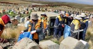 Todos Santos Limpieza De Cementerios Tradiciones Y Costumbres De Bolivia