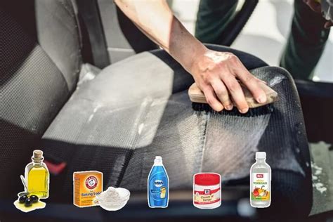 How To Clean Car Seats With Household Products In