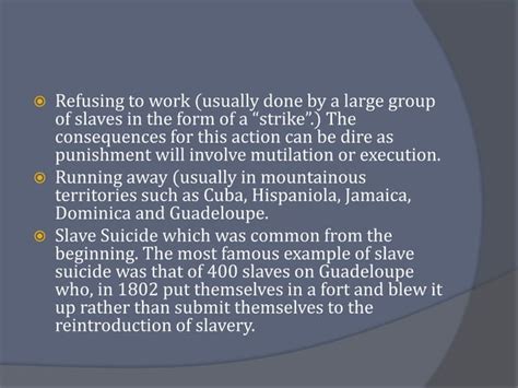 Slave resistance | PPT