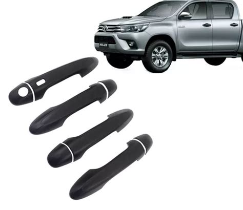 Cubre Manijas Hilux Toyota 4 Puertas 2016 2017 2018 2019