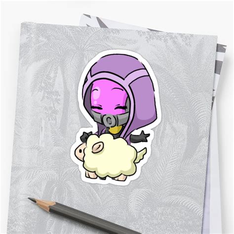 Mass Effect 3 Chibi Zodiac Tali Zorah Vas Normandy Stickers By Chocominto Redbubble