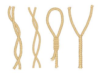 Ropes Royalty Free Vector Image Vectorstock