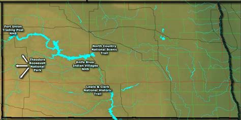 North Dakota National Park Service Sites