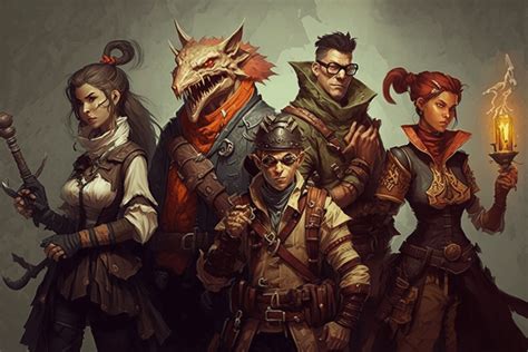 Dungeons and Dragons characters : r/midjourney