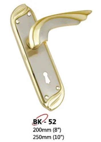 Silver Gold Brass Mortise Handle Exterior Door Size 8 Inch And 10 Inch At Best Price In Aligarh