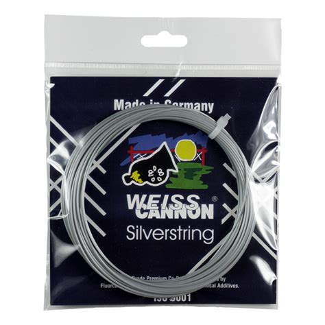 Weiss Cannon Silverstring Light Silver M Packet Stringers World