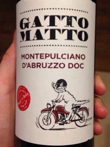 2020 Villa Degli Olmi Gatto Matto Montepulciano D Abruzzo Vivino US