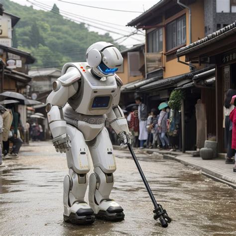 El Robot Auto Recorre Las Calles De La Ciudad Y Las Limpia Como Un Aire