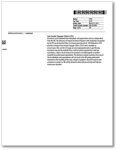 Irs Audit Letter Cp05 Sample 1