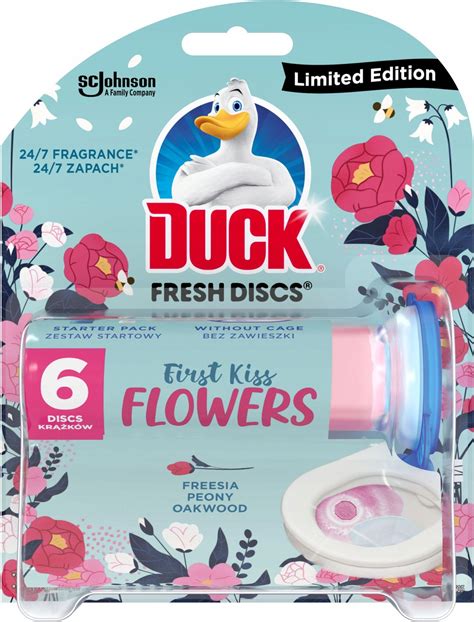 Duck First Kiss Flowers Żelowy Krążek Do Toalet Wc Opinie i