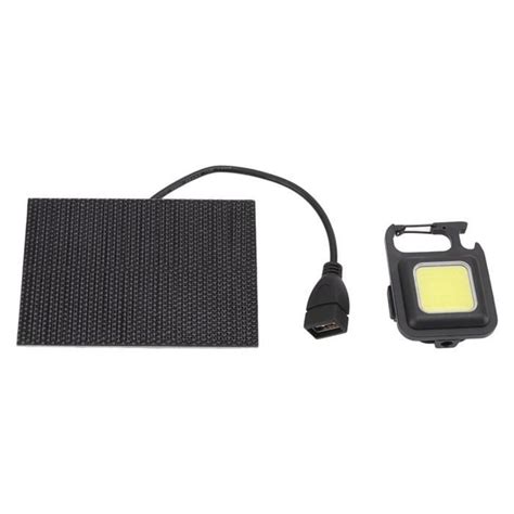 Fdit Lampe Solaire Led Lumi Re Monocristalline W Ip Tanche