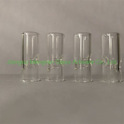 Customizable Size High Borosilicate Glass Filter Tip For Blunt Pre Roled Clear Glass Blunt Rip