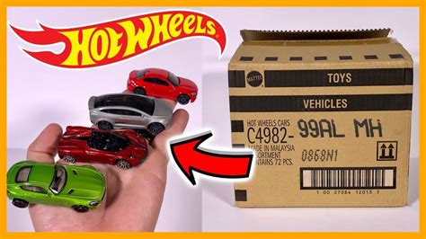 Unboxing Hot Wheels 2018 L Case 72 Car Assortment Youtube