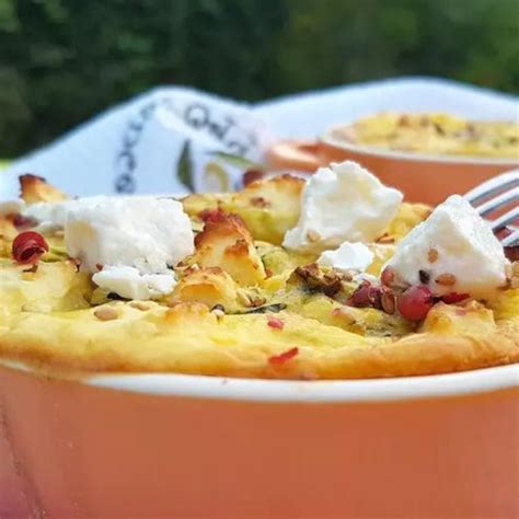 Clafoutis Courgettes Et Feta