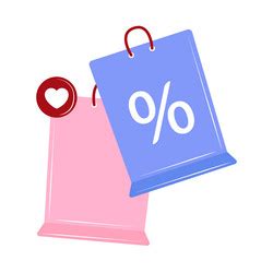 Shopping Bags Vector Images Over