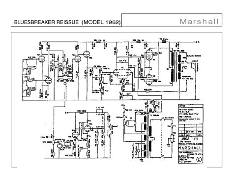 Marshall Bluesbreaker Reissue 1962 Sch Service Manual Download Schematics Eeprom Repair Info