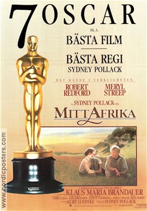 OUT OF AFRICA Movie poster 1985 original NordicPosters