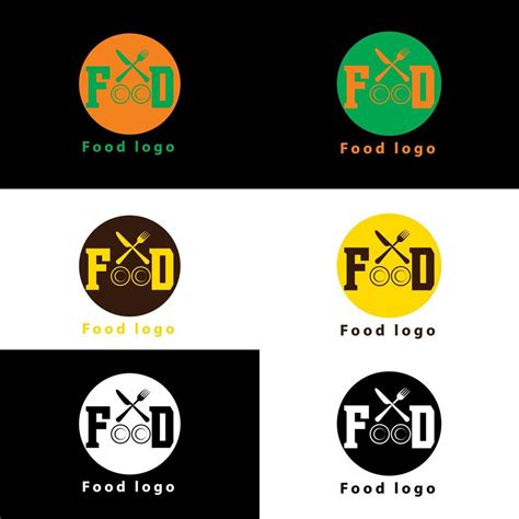 Food logo template 11535829 Vector Art at Vecteezy