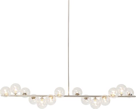 Lampa wisząca Scala Balls 155x138 cm chromowa KARE