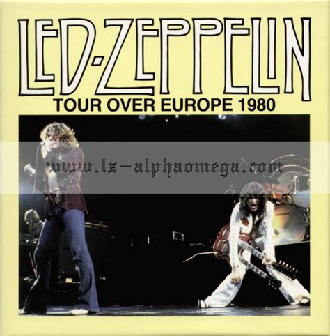 Led Zeppelin Live Tour Over Europe