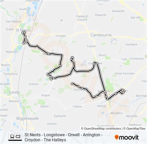 C2 Route Schedules Stops Maps Hatley Updated