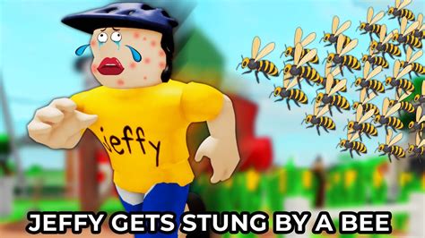 Sml Roblox Jeffy Gets Stung By A Bee Roblox Brookhaven Rp Funny