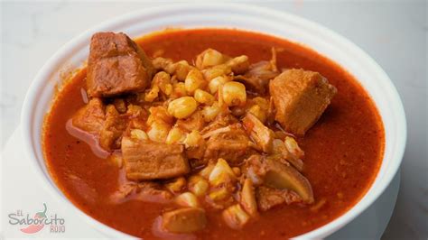 Pozole Rojo Super Rico Y Bien Norte O El Saborcito Rojo Youtube