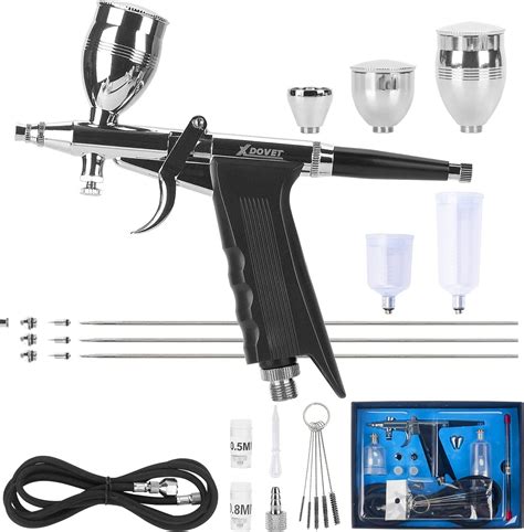 Amazon Xdovet Dual Action Trigger Airbrush Kit Air Brush Painting