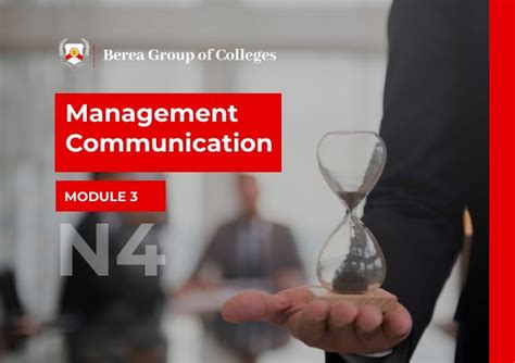 Management Communication N4 Module 3 By E Publishing