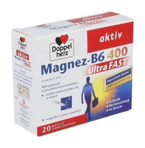 Doppelherz Aktiv Magnesium B Ultra Fast Supplements For