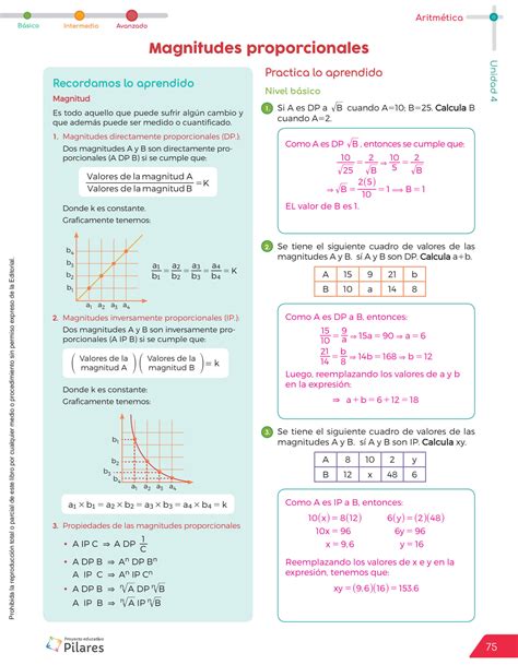 Solution Magnitudes Proporcionales Studypool