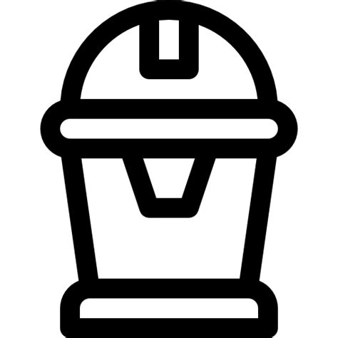 Garbage Basic Rounded Lineal Icon