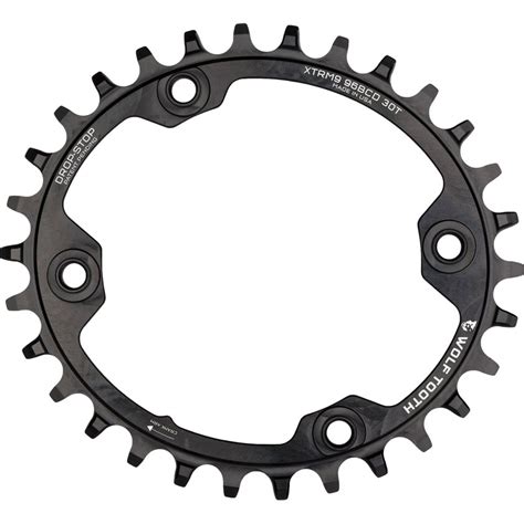 Wolf Tooth Elliptical Single Chainring Mm For Shimano Xtr M