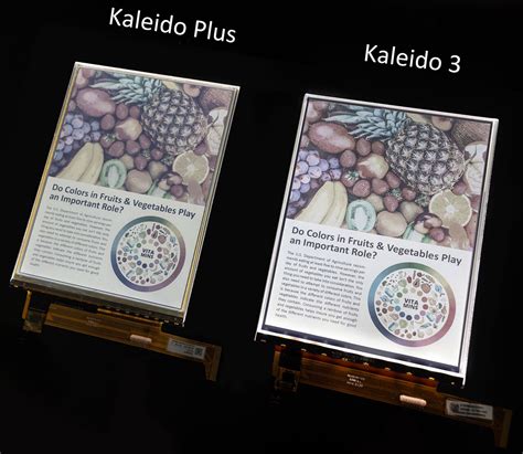 E Ink Launches E Ink Kaleido 3 The Next Generation Of Print Color